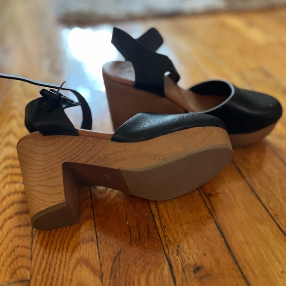 NWOT Universal Thread Wood Heel Platform Clog Maryjane / Mary Jane - Picture 3 of 6